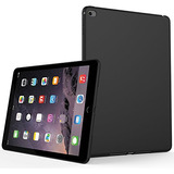Funda Para iPad Air 2 Model A1566/a1567 Negro Tpu Goma-02