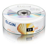 Cd-rw Elgin 700mb 80 Minutos - Tubo C/ 25