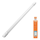 9 Lampada 20w Tubular T8 120cm Branco Neutro 4000k Plastico