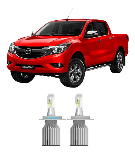 Par Luces Turboled Canbus Sin Error Mazda Bt50 / Sosegur