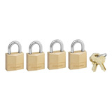 4  Candado De Laton 120t 19mm  Master Lock