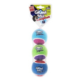 Juguete Para Perro Gigwi Ball Original Tennis X3 Pelotas M