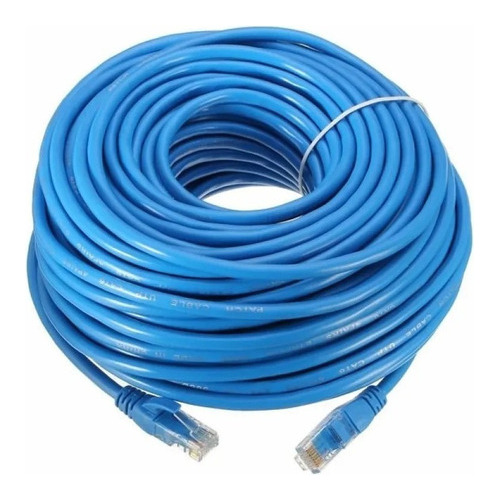 Cable Red Utp Cat6e Rj45 40 Metros Lan Cable