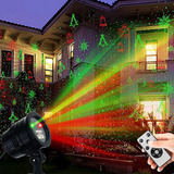 Luces De Proyector De Navidad Para Exteriores, Impermeables,