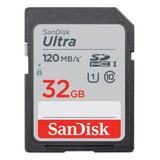 Tarjeta De Memoria Sandisk Ultra 32gb Sdhc Uhs-i Original