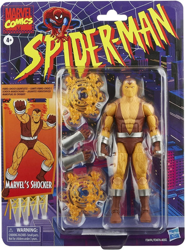 Spider - Man - Figura De Acción Marvels Shocker