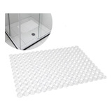 3x Tapete Plástico Antiderrapante Pvc Para Box De Chuveiro