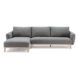 Sofa Seccional Lenyx Izquierdo Gris