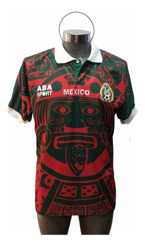 Jersey Aba Sport Selección Méxicana Mexico Gala Mundial 98