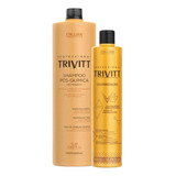 Shampoo Pós Química 1l + Cauterização 300ml Trivitt