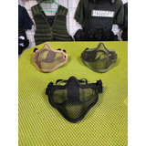Máscara Tactica Mask Malla De Metal Militar Gotcha Airsoft 