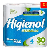  Higienico Higienol Doble Hoja Premium Aloe Vera 4 X 30 Mt!!