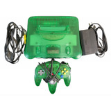 Nintendo 64 Jungle Green Funtastic Series Completa Impecable