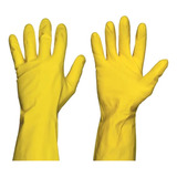 Guantes Multiuso Amarillo Latex Pack 10 