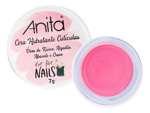 Cera Hidratante Nutritiva P/ Unhas E Cutículas Anita 7g