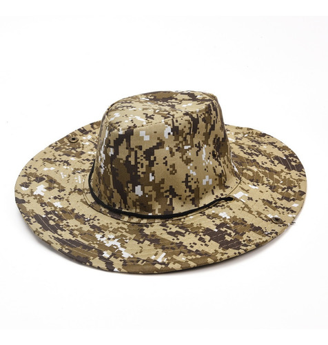 Gorro Sombrero Australiano Camuflado Tactico Con Corrrea New