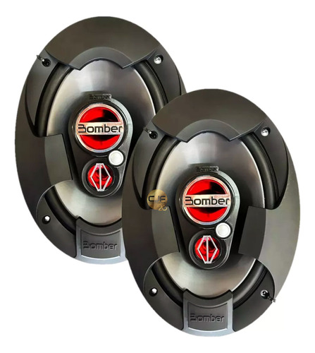 Par Parlantes 6x9 Bomber Bbmax 70w Rms Cuatriaxial A Cjf