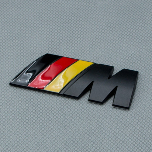 Insignia Emblema Compatible Bmw De Bal Negro Mate Alemana Foto 3