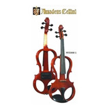 Amadeus Cellini Mve008-1 Violin Electrico Maple 4/4 Ebano 