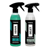 Kit Alta Limpeza Automotiva Vonixx Vexus 500ml + Delet 500ml