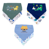 Pack 12 Baberos Bandanas De Algodón Para Bebes