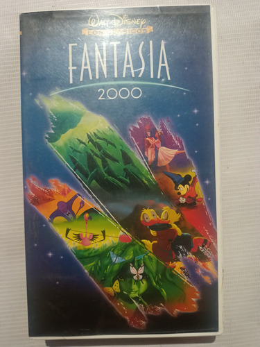 Película Vhs Fantasía 2000 Disney En Español 