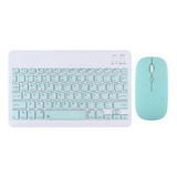 Kit Mouse Y Teclado Bluetooth Para  Tablet - Pc - Celular 