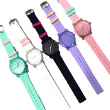 Reloj Casual Deportivo Hombre Mujer Varios Colores Silicona 