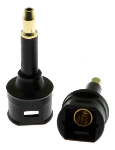 Mini Adaptador De Audio Optico Digital Toslink A 3.5 Mm X2