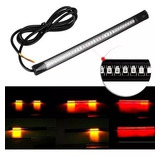 Tira Led Stop Con Direccional Moto 20 Cm