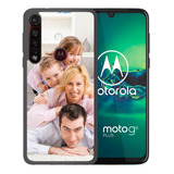 Funda Moto G8 Plus Personalizada Foto Arte Logo Tpu Uso Rudo