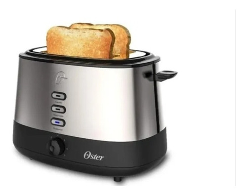 Oster Tostadora De Pan 2 Rebanadas Acero Inoxidable Oferta