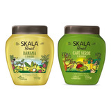 Kit Máscaras Skala De Nutrición Banana Y Café