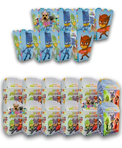 Kit Fiesta Dulceros Y Palomero 180pz Personajes 90 Invitados
