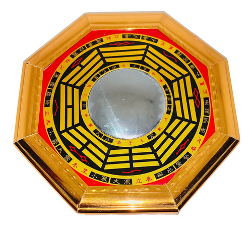 Escudo Protector Del Hogar  El Espejo Bagua Feng Shui Pakua