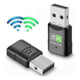 Antena Adaptador Wifi 600 Mbps Usb Inalámbricos 5g/2.4g