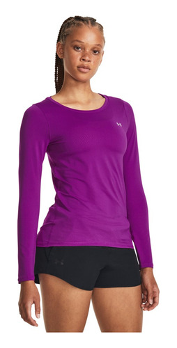 Playera Manga Larga De Entrenar Under Armour Hg De Mujer