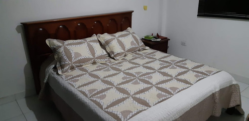 Cama Doble En Roble