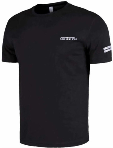 Playera Manga Corta Gym Correr , Licra De Secado Rápido