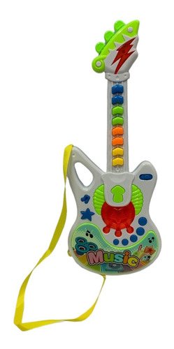 Guitarra Musical Infantil - Luces - 8 Melodías
