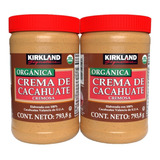 Crema De Cacahuate Orgánica Kirkland 2 De 793.8g