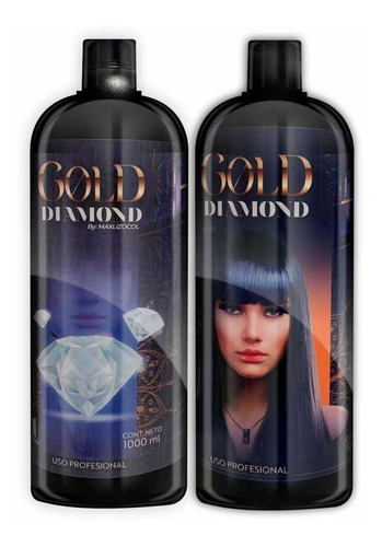 Kit Cera Fria Gold Diamond Litro 100% Original