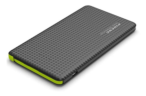 Bateria Externa Pineng Power Bank 10000 Mah Slim Preto/verm.