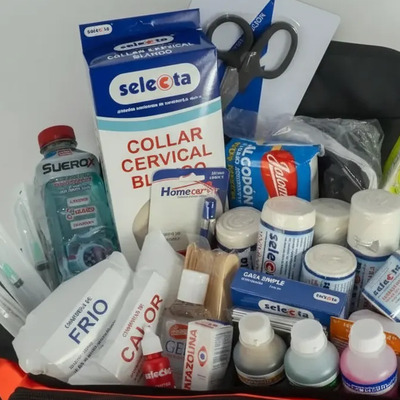 Mochila Botiquín Equipada Primeros Auxilios Trauma 1 Naranja | Envío gratis