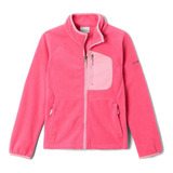 Jaqueta Infantil Feminina Columbia Fast Trek Iii Fleece Rosa