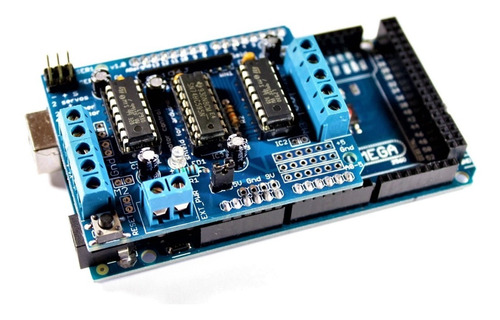 Shield L293d 4ch Puente H Control Compatible Con Arduino 