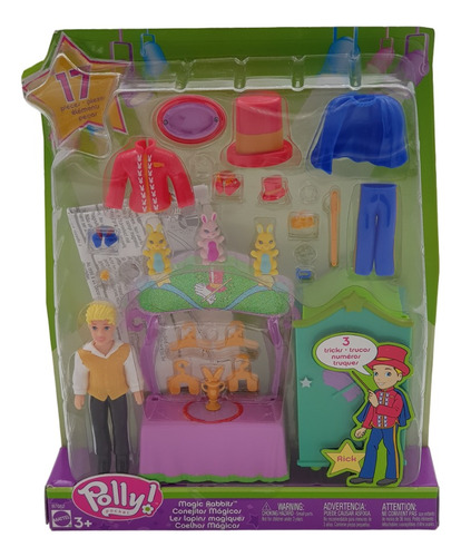 Polly Pocket Show De Conejitos Magicos Rick Del 2003