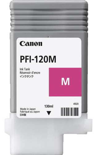 Cartucho Canon Pfi-120 M Magenta 130 Ml 2887c001aa