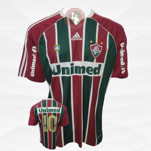 Camisa Fluminense 2011 N°10 Tamanho G - adidas