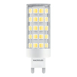 Lampara Led 9w Bipin G9  Macroled 220v Blanco Cálido